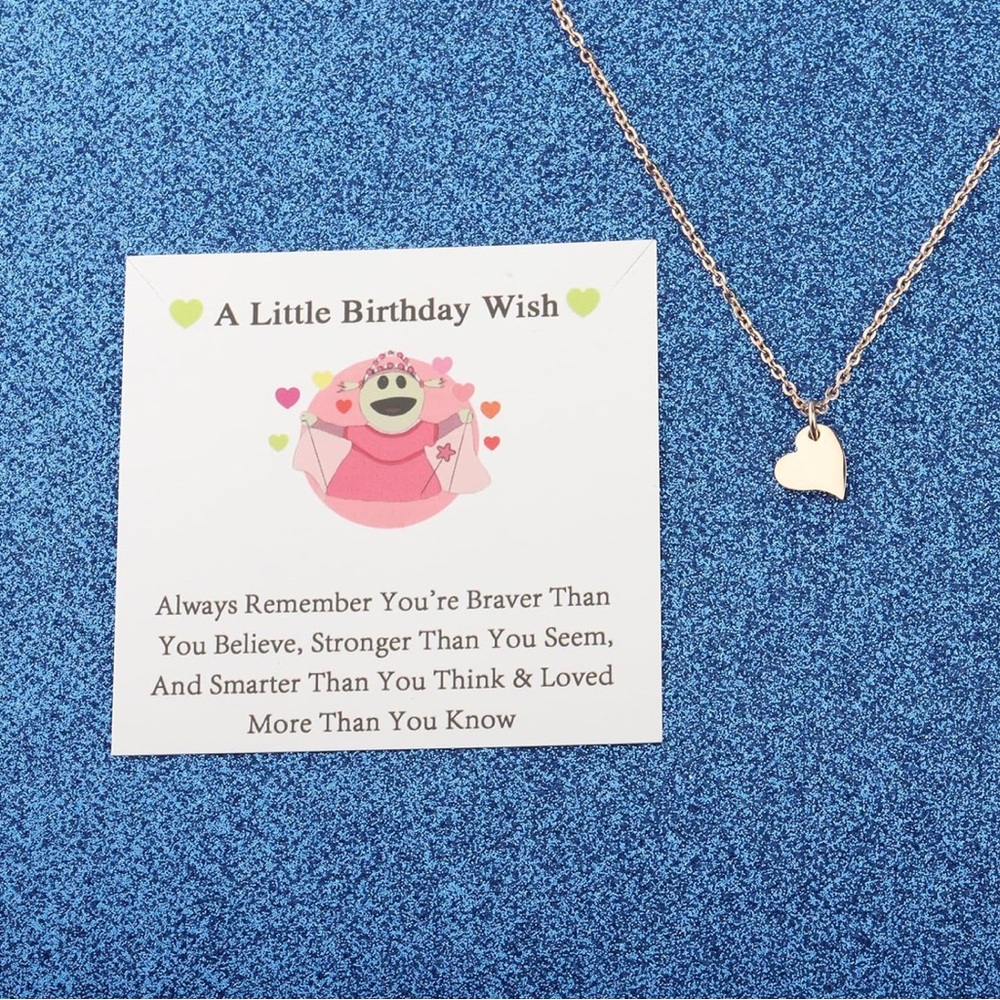 Birthday Gift Necklace for Little Girl/Daughter/Granddaughter/Friendship - Picture 5 of 7